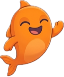 Waving mascot